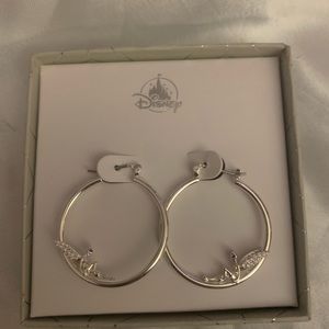Disney Tinker bell Hoop Earrings